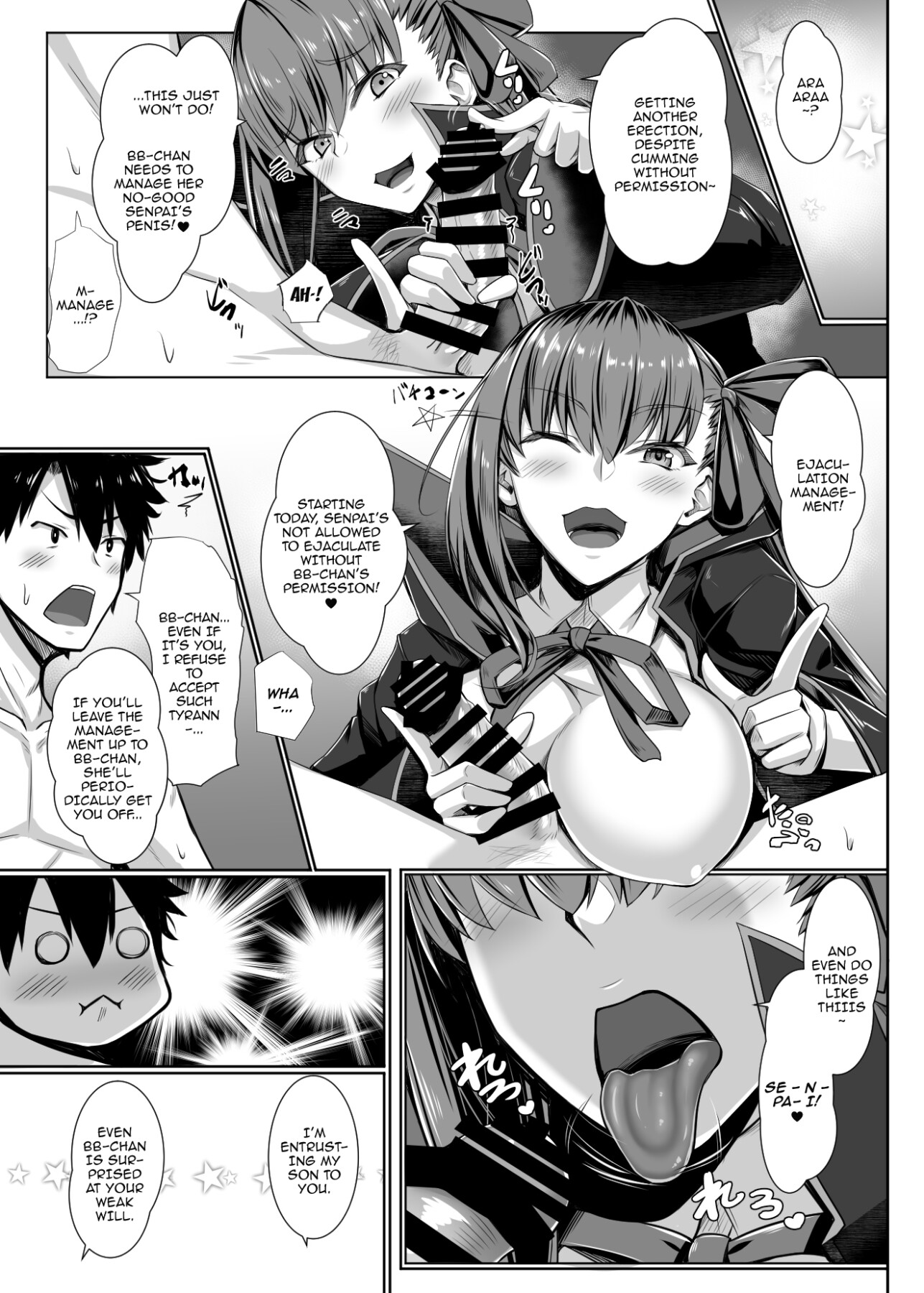 Hentai Manga Comic-It's Not Like I Love BB-chan Or Anything!-Read-10